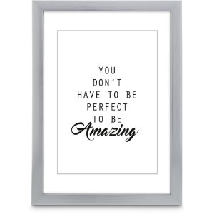 Hama Пластиковая рамка Chiaro Silver 10x15 см