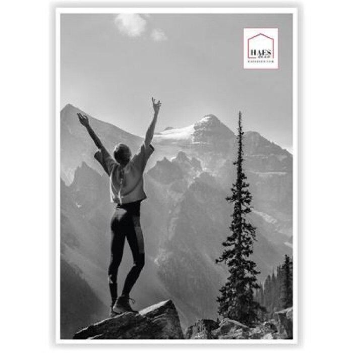 Haes Deco Kunststoff-Fotorahmen EF8W Easy Frame Weiß 50x70 cm