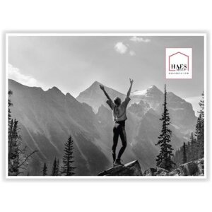 Haes Deco Kunststoff-Fotorahmen EF8W Easy Frame Weiß 50x70 cm