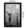Пластиковая фоторамка Haes Deco EF1B Easy Frame Black 10x15 см