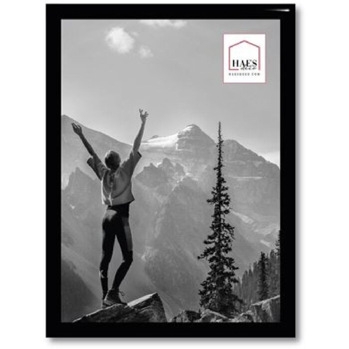 Haes Deco EF2B Easy Frame Пластиковая фоторамка черная 13x18 см