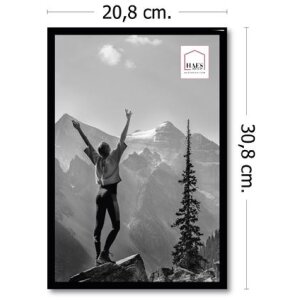 Пластиковая фоторамка Haes Deco EF4B Easy Frame Black 20x30 см