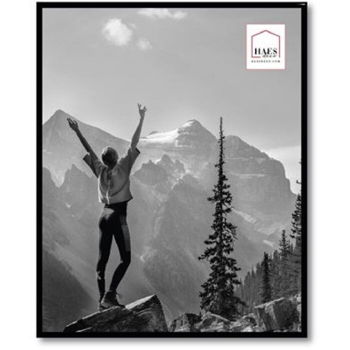 Пластиковая фоторамка Haes Deco EF7B Easy Frame Black 40x50 см настенное крепление