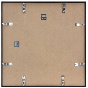 Haes Deco EF18B Easy Frame Kunststoff-Fotorahmen Schwarz 50x50 cm