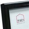 Haes Deco Kunststoff-Fotorahmen EF19B Easy Frame Schwarz 60x80 cm