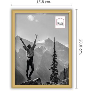 Haes Deco Easy Frame Gold пластиковая фоторамка 15x20 см