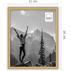 Haes Deco EF12G Easy Frame Gold Kunststoffrahmen 20x25 cm