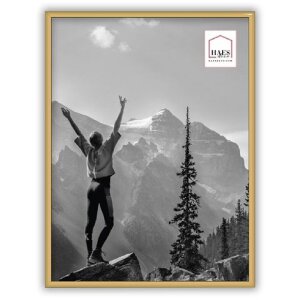 Haes Deco Kunststoff-Fotorahmen Easy Frame Gold 30x40 cm