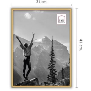 Haes Deco Kunststoff-Fotorahmen Easy Frame Gold 30x40 cm