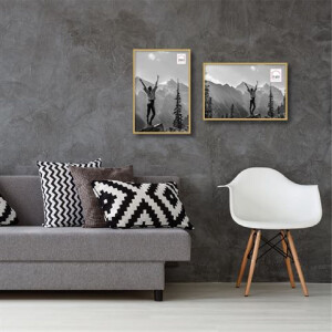 Пластиковая фоторамка Haes Deco EF6G Easy Frame Gold 30x45 см формат портрет-ландшафт