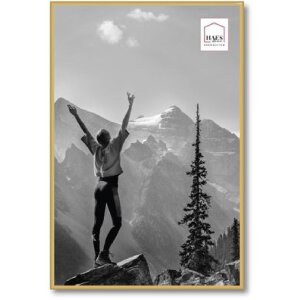 Haes Deco Kunststoff-Fotorahmen EF9G Easy Frame Gold...