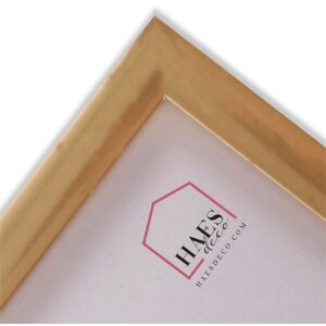 Haes Deco Easy Frame Kunststoff-Fotorahmen Gold 50x50 cm