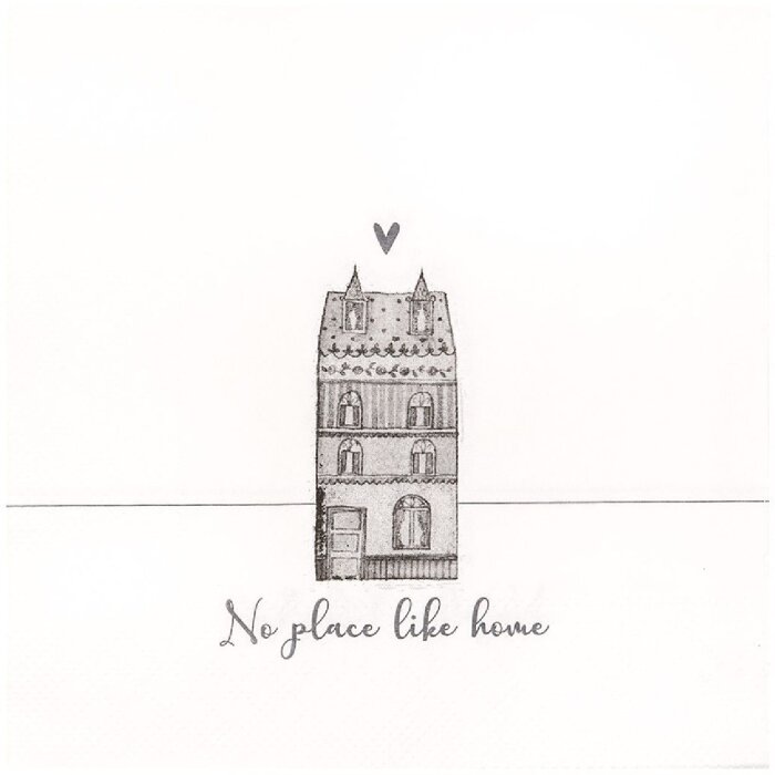 Clayre & Eef 73088 Бумажные салфетки 33x33 см 20 шт. белые