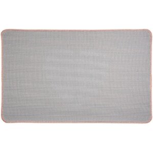 Clayre & Eef BM0008P Badematte Herzdesign Rosa 78x48 cm