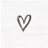 Clayre & Eef 73087 Papierservietten Herzmotiv 33x33 cm 20 Stück