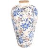 Clayre & Eef 6CE1935L Vase Blumenmuster Ø 24x40 cm