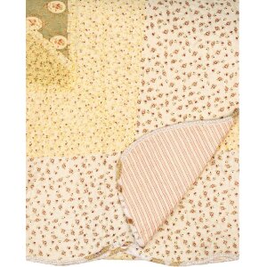 Clayre & Eef Q200.061 Покрывало 230x250 см 2x Наволочка 50x70 см Пэчворк