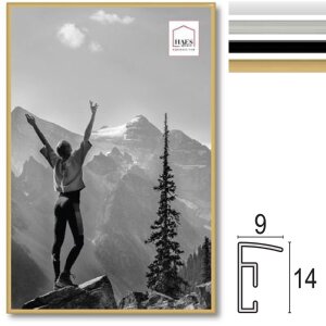 Haes Deco Easy Frame Kunststoff-Fotorahmen 10x15 cm bis...