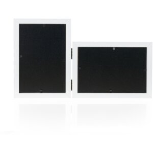 ZEP Holz-Fotorahmen Caen zweifarbig weiß braun verschiedene Größen