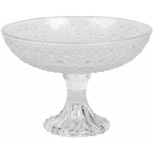 Clayre & Eef 6GL5014 Schale auf Fuß Ø 20...