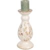 Clayre & Eef 6CE1945L Kerzenständer Beige Rosa Ø 14x32 cm