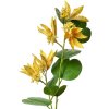 Clayre & Eef 5PL0116Y Декоративная ветка желтая 18x10x80 см Цветы пластик