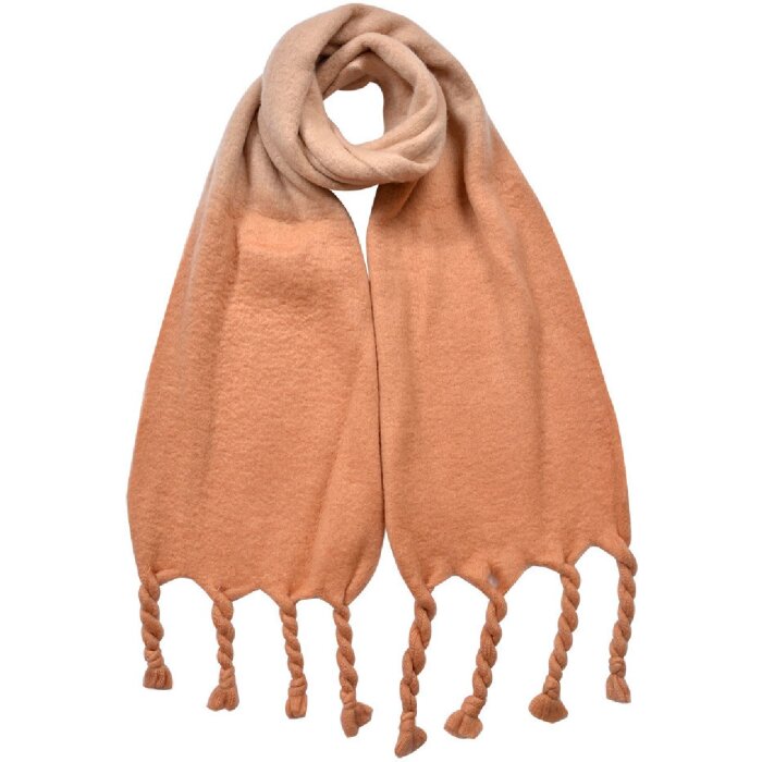Шарф Juleeze JZSC0827CH коричневый 32х220 см синтетический женский