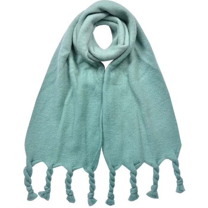 Juleeze JZSC0827GR Шарф женский зеленый 32х220 см синтетика