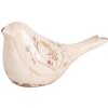 Clayre & Eef 6CE1952M Dekoration Vogel Beige Rosa 22x9x12 cm