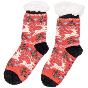 Juleeze JZSKSET0003 Socken Set 12 Paare One Size Winterdesign