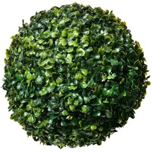 Clayre & Eef 6PL0325L Декоративный самшит пластиковый зеленый Ø 24 см