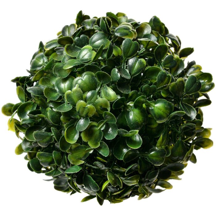 Clayre & Eef 6PL0325XS Dekorativer Kugel Buchsbaum Ø 12 cm Grün