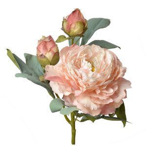Clayre & Eef 6PL0332P Kunstblume Rose Rosa 12x12x62 cm