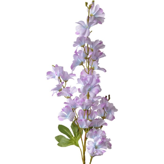 Clayre & Eef 5PL0135PA Deko Zweig violette Blüten 16x12x100 cm