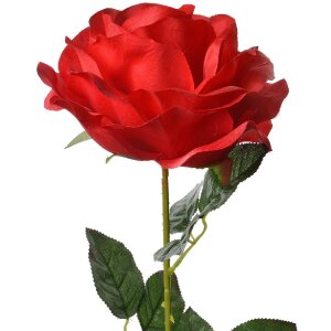 Clayre & Eef 5PL0138R Kunstblume Rose Rot Grün...