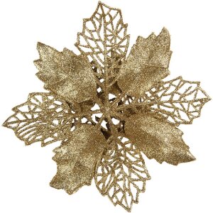 Clayre & Eef 65778GO Рождественское украшение Цветок...