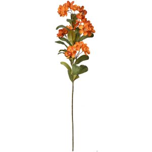 Clayre & Eef 6PL0344O Dekozweig Blumen Orange...