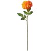 Clayre & Eef 6PL0353O Künstliche Blume Orange Grün 13x13x63 cm