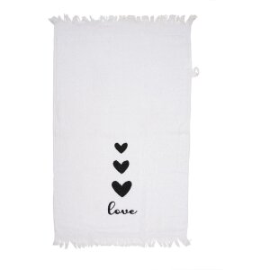 Clayre & Eef CTLBS-1 Gästetuch 40x66 cm...