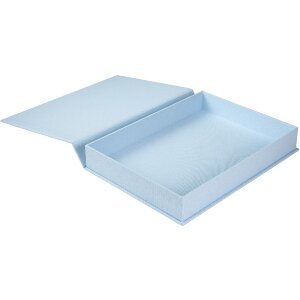 Goldbuch Aufbewahrungsbox Bella Vista himmelblau 32x24 cm Leinenverschluss