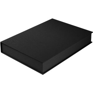 Goldbuch Aufbewahrungsbox Bella Vista schwarz A4 Leinen...