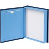 Goldbuch Aufbewahrungsbox Bella Vista blau himmelblau mit Fotofenster