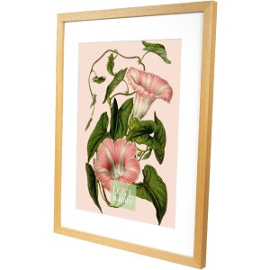 Goldbuch Bilderrahmen Rustiq Natur 40x50 cm mit Passepartout 30x40 cm