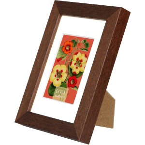 Фоторамка Goldbuch Rustiq коричневая 10x15 см с пассатижами 7x10 см