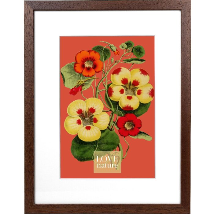 Фоторамка Goldbuch Rustiq коричневая 30x40 см с пассатижами 20x30 см