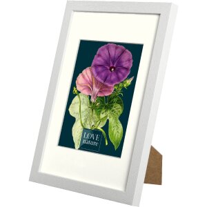 Goldbuch Bilderrahmen Rustiq Weiß 20x30 cm mit Passepartout 15x20 cm