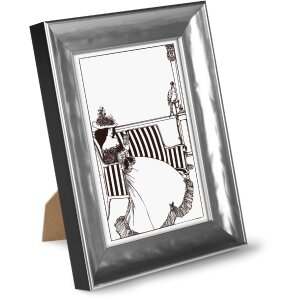 Фоторамка Goldbuch Destello 13x18 см серебристая с подставкой и прозрачным стеклом