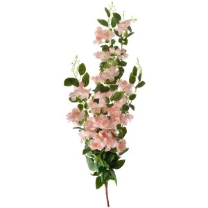 Clayre & Eef 6PL0345P Deko Zweig mit Blumen Rosa...