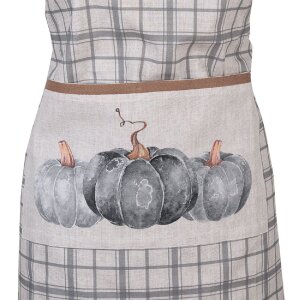 Clayre & Eef CSP41-2 Schürze Kürbismotiv...