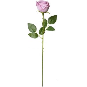 Искусственный цветок Clayre & Eef 6PL0369LPA Роза фиолетовая 9x9x61 см